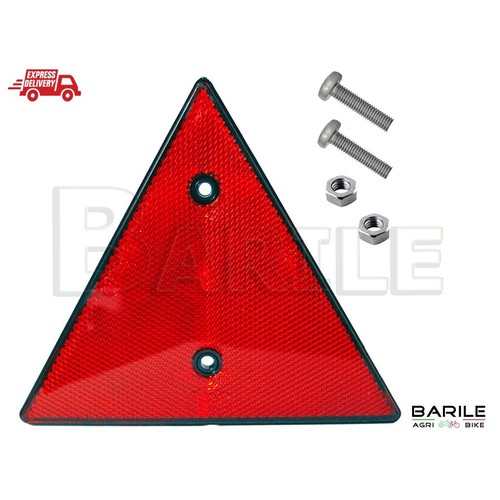 Triangolo catadiottro rosso - triangolo, /