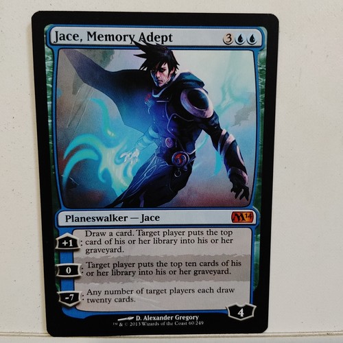 Jace memory adept - mtg, --