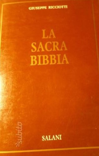 Sacra bibbia giuseppe - sacra,