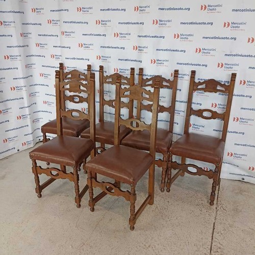 Set sedie rustiche - sedie, stile