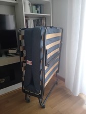 Brandina pieghevole con materasso e copertura 80x200