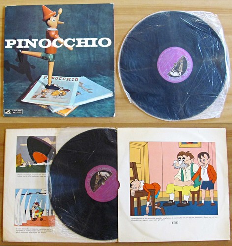 Pinocchio voce del padrone - pinocchio,