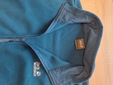 Maglione termico Jack Wolfskin uomo 2XL blu - giacca pile - usato poco