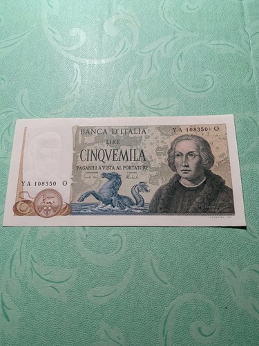 5000 lire colombo - 5000, tipo