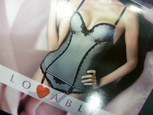 Guepiere imbottita lovable con - guepiere,