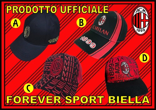 Cappello milan ufficiale - ac,