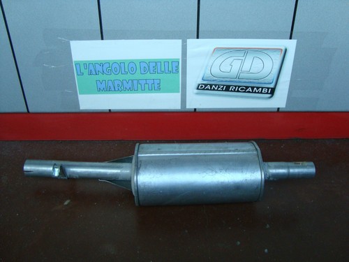 Marmitta scarico centrale alfa - scarico,