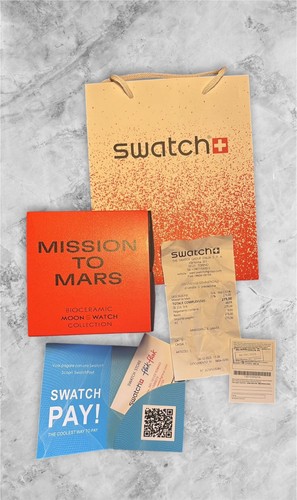 Swatch omega moonswatch - x,