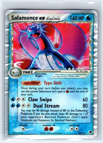 Salamence 101 holo ex - ex,