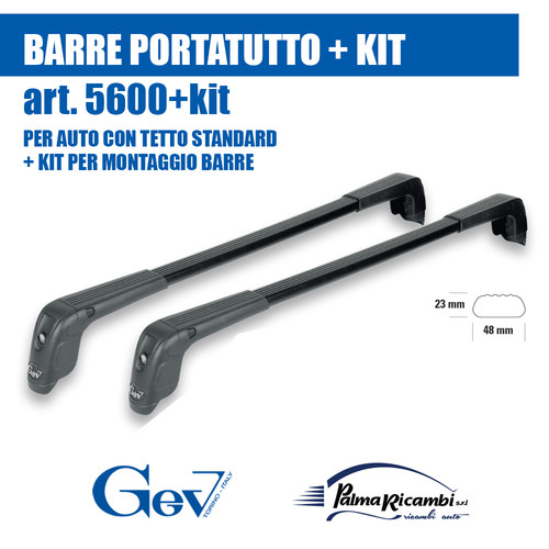 5600 barre portatutto gev - gev, +