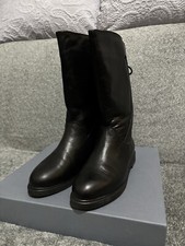 Stivali vera pelle interno pelliccia 40 Italian Real leather boots inside fur