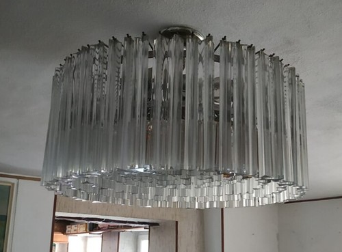 Grande lampadario vetro - grande,