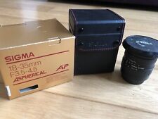 Sigma AF Zoom asferico 18-35