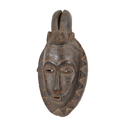 Maschera baule yaure legno - maschera,