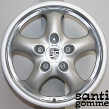 4 CERCHI IN LEGA PORSCHE CARRERA 993 4S ORIGINALI 17 " 99336212400 99336212800