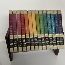 Enciclopedia I QUINDICI per ragazzi Ed. 1967 con Supporto in legno Originale