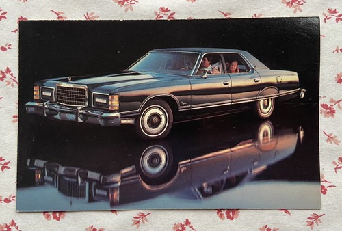Cartolina epoca ford - d'epoca, ltd