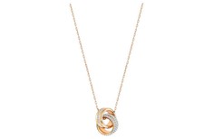 Collana con ciondolo doppio