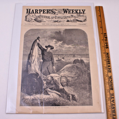 1874 harper settimanale - harper's,