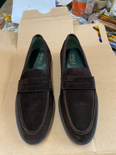 Mocassini uomo camoscio - mocassini,