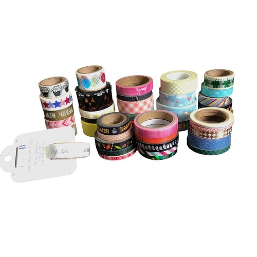 Lotto rotoli nastro - lotto, washi