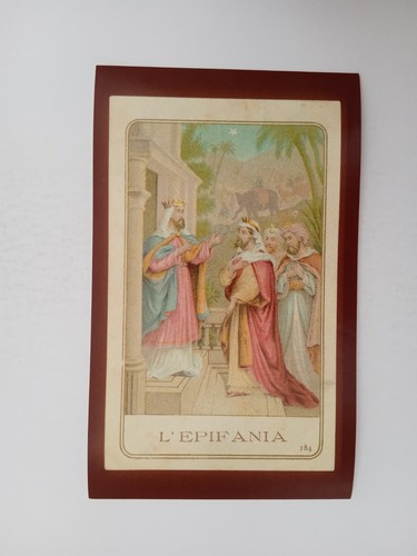 Figurina santini del natale - figurina, i