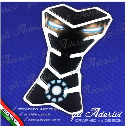 Paraserbatoio resinato sticker - resinato,