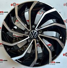 4 cerchi lega volkswagen golf serie 8 2024 r17 nero diamantato lt004030