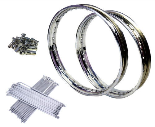Set cerchi raggi anteriori - raggi, e