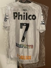 Maglia Match Worn Santos 7 Jersey Shirt Special Edition Respeito
