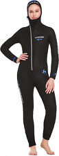 (TG. XL/5) Cressi Diver Lady Wetsuit 7 mm - Muta Monopezzo Neoprene Donna