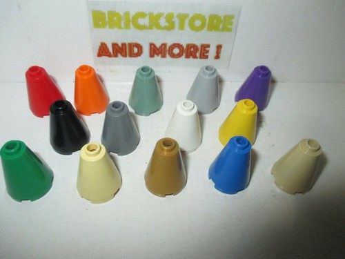 Lego cone 2x2x2 mix of - of, 3942b