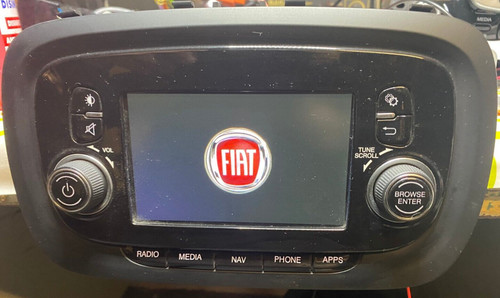 Fiat 500x radio touch - radio, 5"