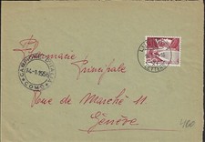 1956 storia postale Campione