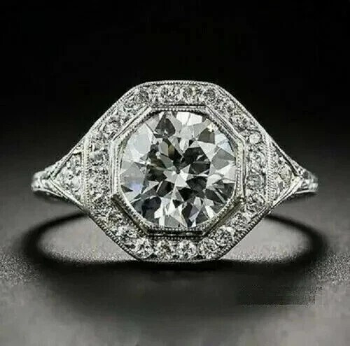 Anello argento art deco stile - anello,