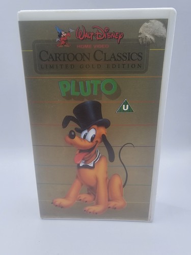 Pluto cartoon classics vhs - classics,