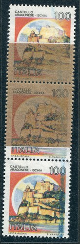 Castelli lire 100 - castelli, striscia
