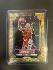 2024-25 Panini Prizm Monopoly DENNIS RODMAN BULLS Gold Wave Millionaire 8/10 SSP