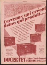 1927 CRETET RADIO
