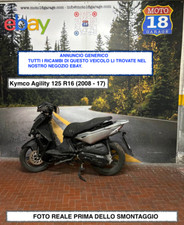 Sono Disponibili Ricambi scooter usati Kymco Agility 125 R16 2008 - 2017