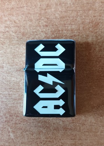 Accendino zorr nero - ac/dc,