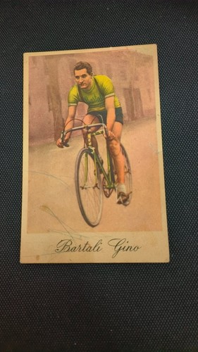 Cartolina gino bartali - bartali, 6