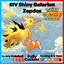 Shiny galar zapdos - galar, ✨