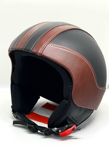 Casco vintage ecopelle - vintage, in