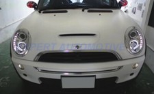 FARI MINI COOPER R50 R52 R53 DAYLINE LED DIURNI + ANGEL EYES A LED DAL 01 AL 06
