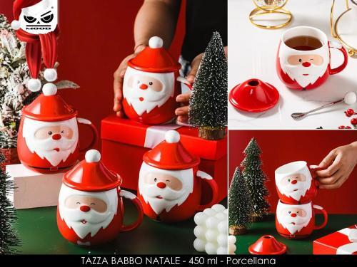 Tazza babbo natale berretto - natale, c/berretto