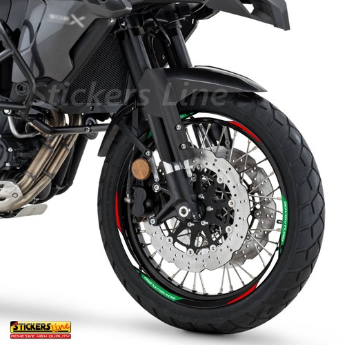 Adesivi cerchi moto - , tricolore