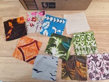 Vtg hundreds fabric in - fabric, 3