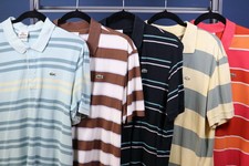 Lotto 5 polo vintage Lacoste a