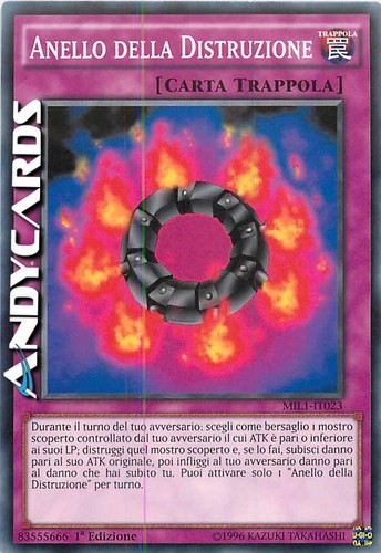 Anello della distruzione - anello,